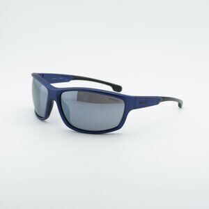 Carrera Ducati CARDUC 002/S 0TZQ T4 Sunglasses Blue Metalized Rectangle Frame